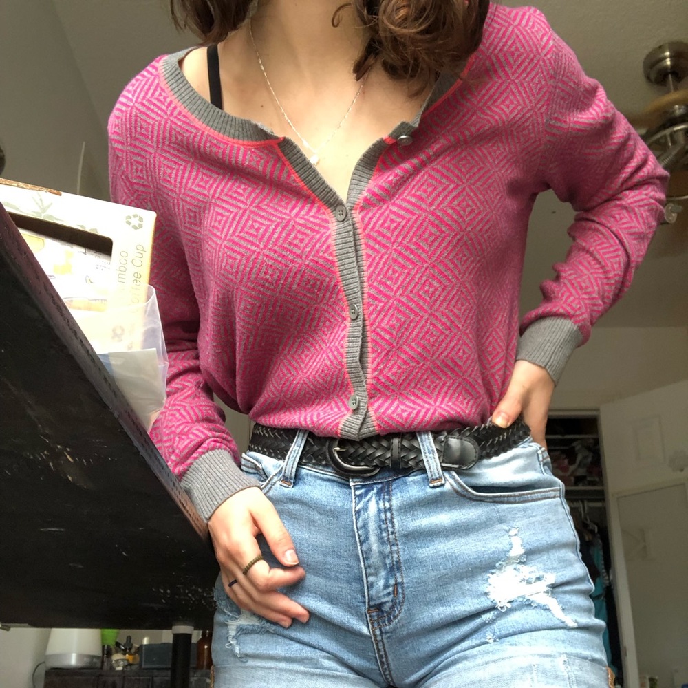 Vintage Pink Cabi Top